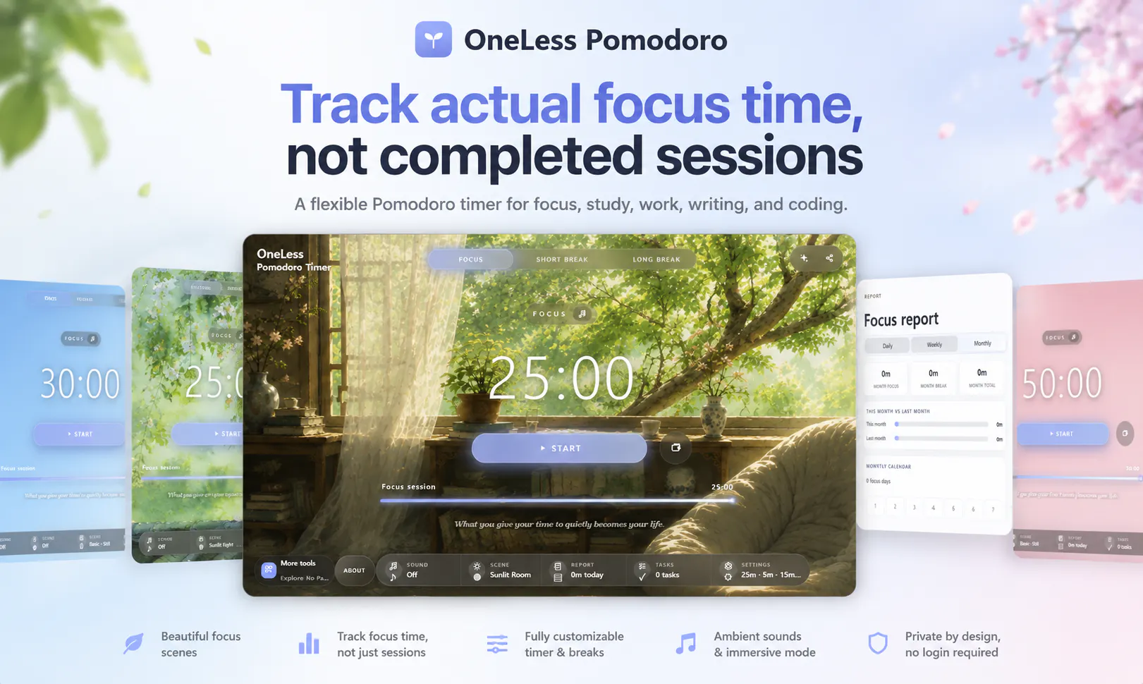 OneLess Pomodoro gallery image