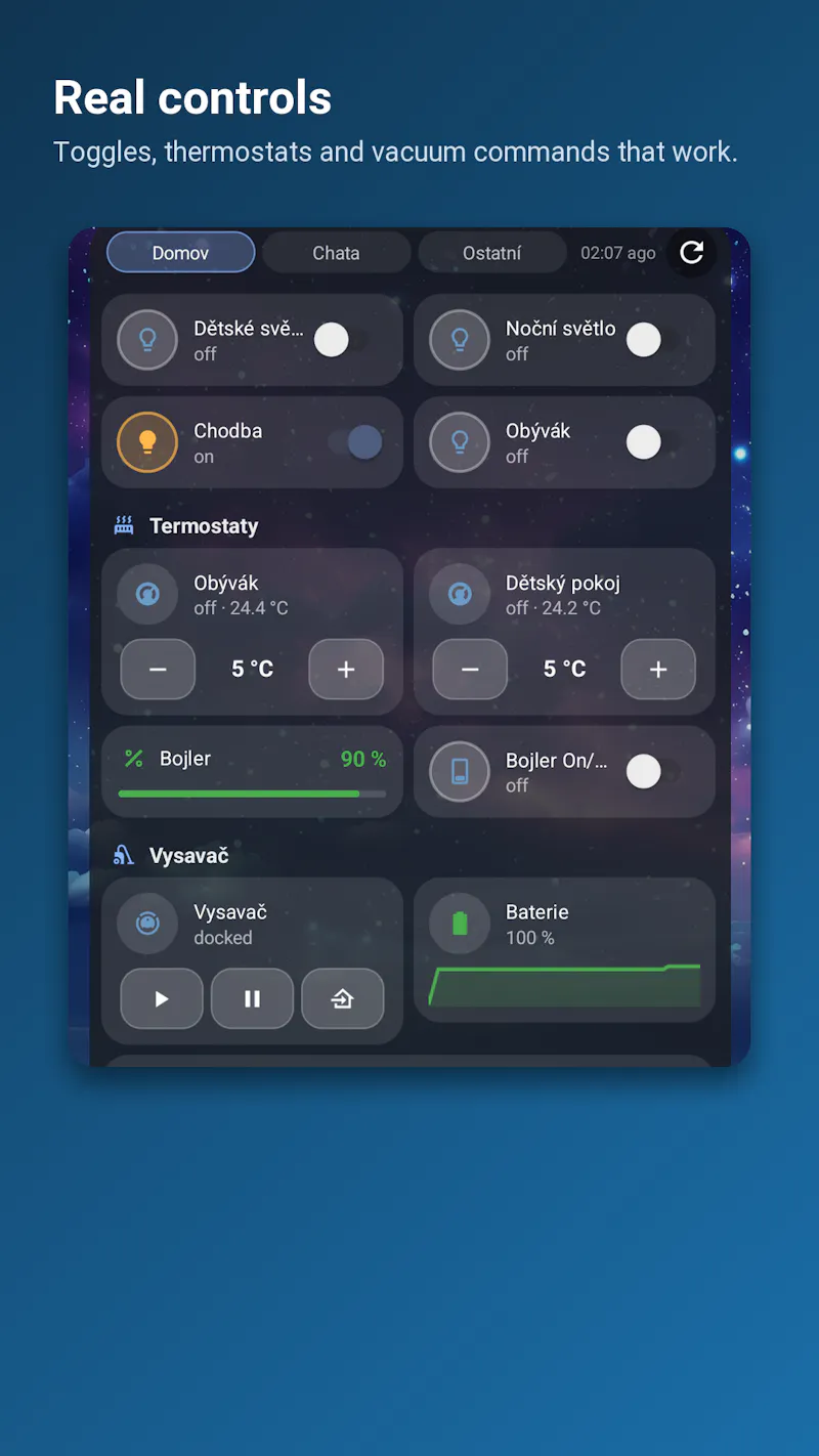 Dashwall screenshot 2