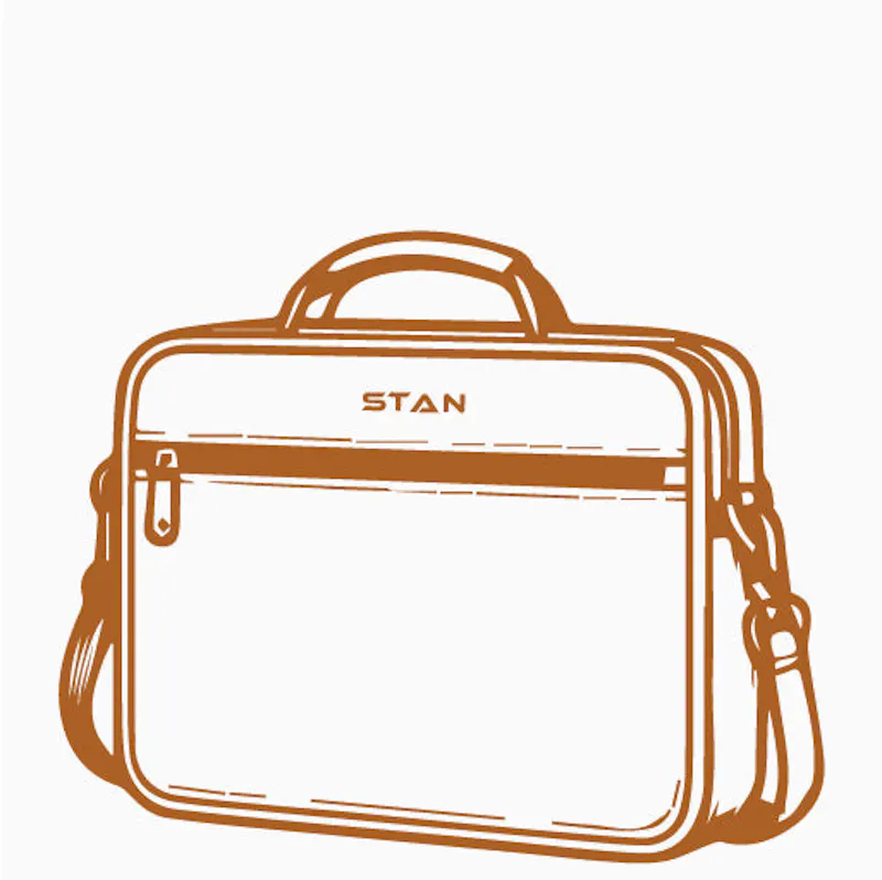 Leather Laptop Bag for Men for Work screenshot 1