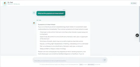 Dr. Owl: High-Speed Medical RAG AI gallery image