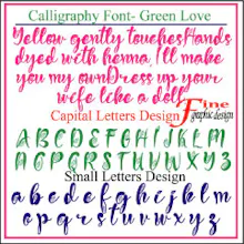 Illustrator Calligraphy Fonts gallery image