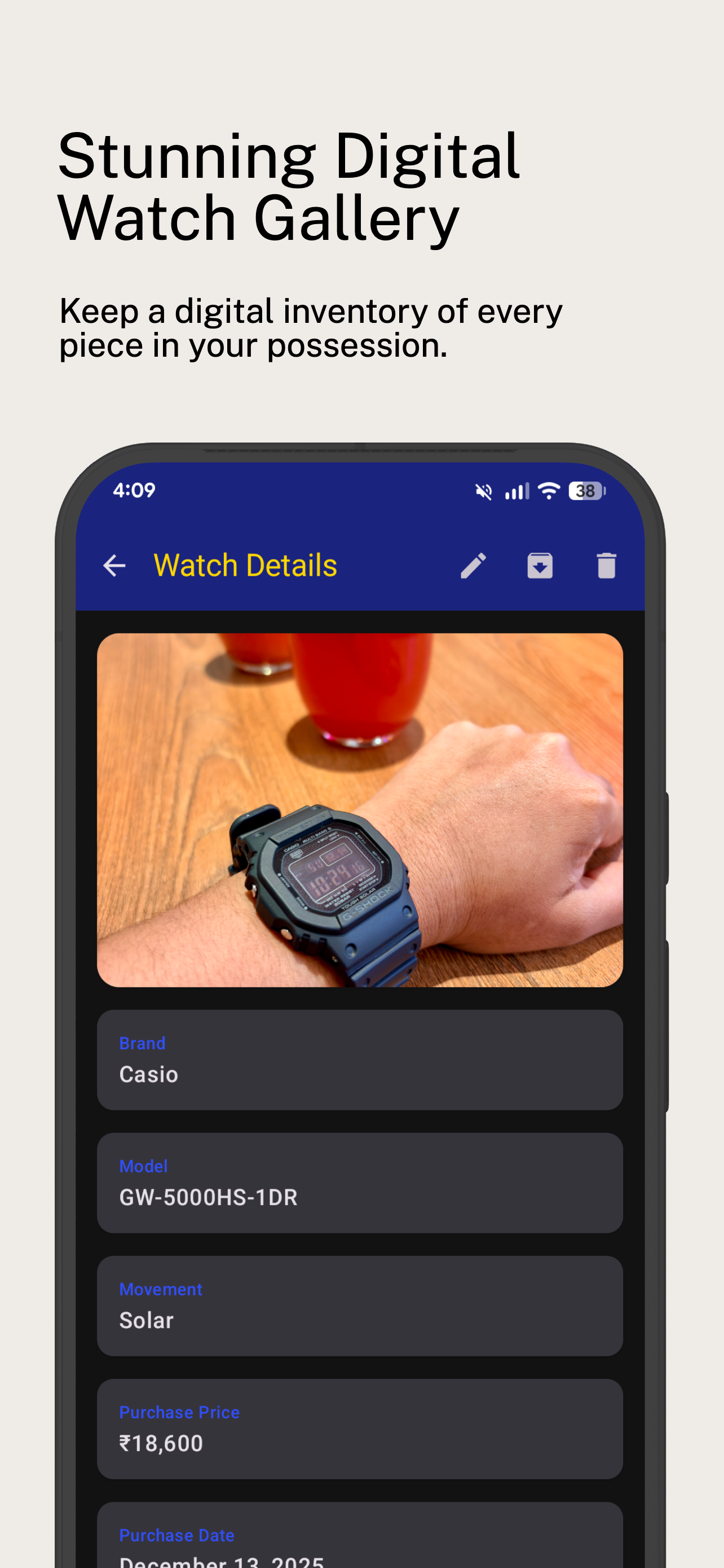 Watch Collection Tracker gallery image
