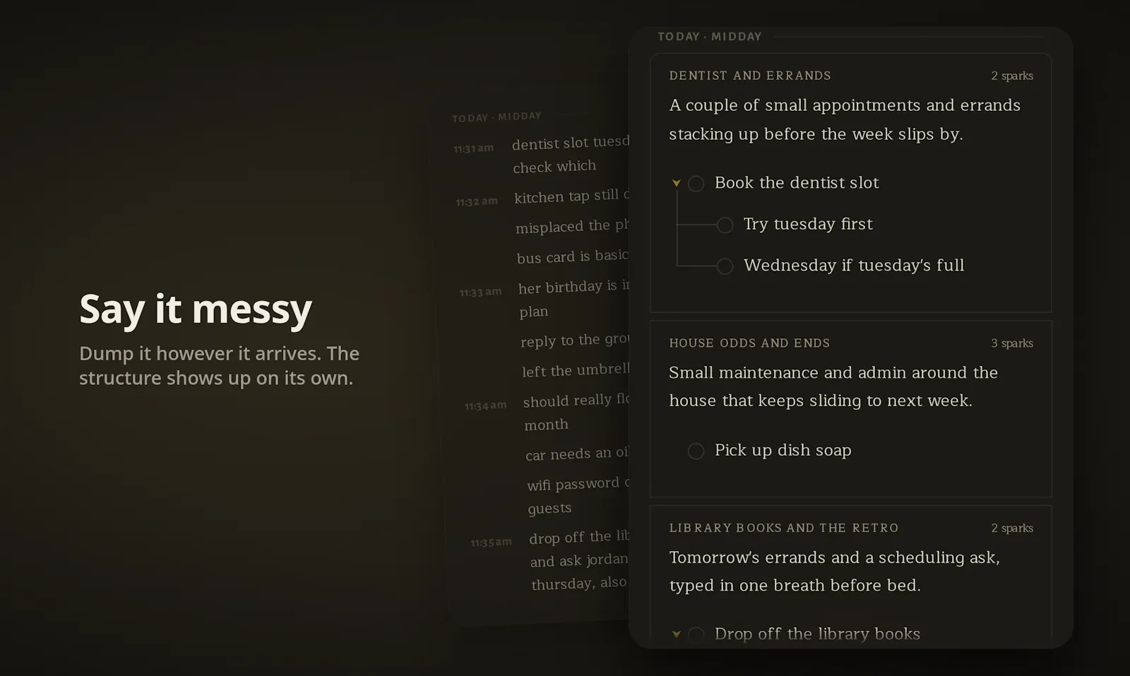 Jottify screenshot 2