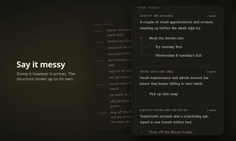 Jottify screenshot 2