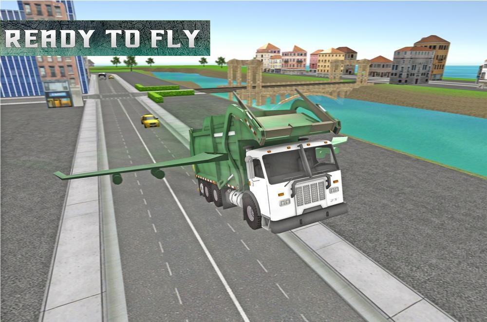 Flying Garbage Truck Simulator gallery image