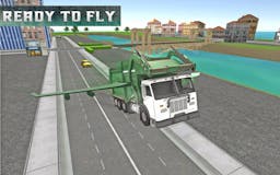 Flying Garbage Truck Simulator media 2