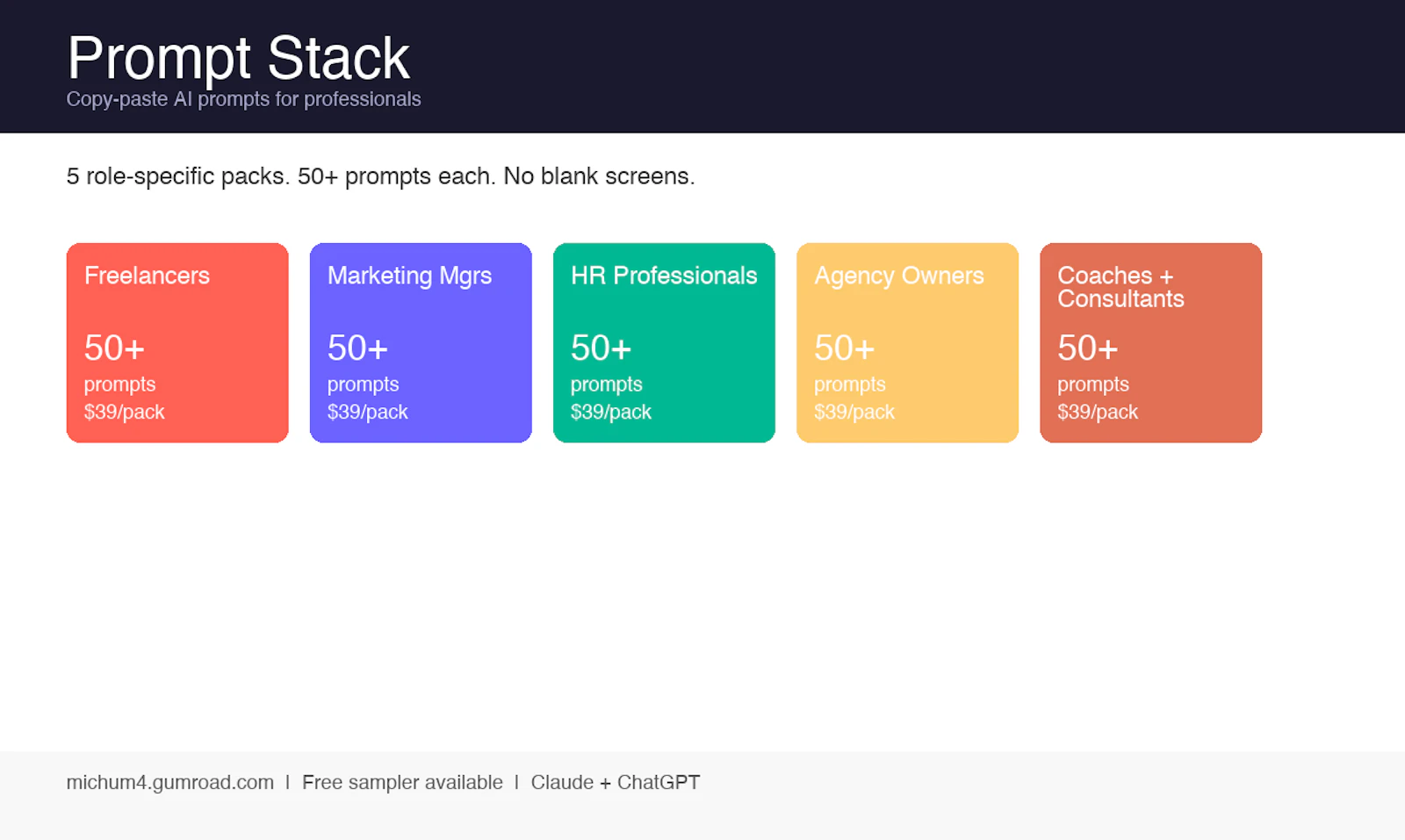 Prompt Stack screenshot 1