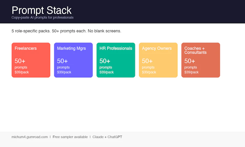 Prompt Stack screenshot 1