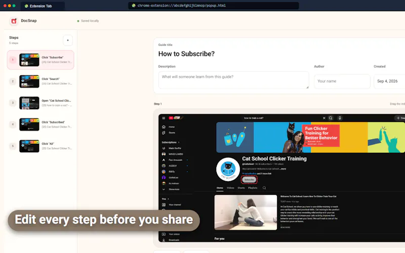 DocSnap screenshot 2