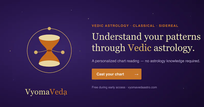 VyomaVeda screenshot 1