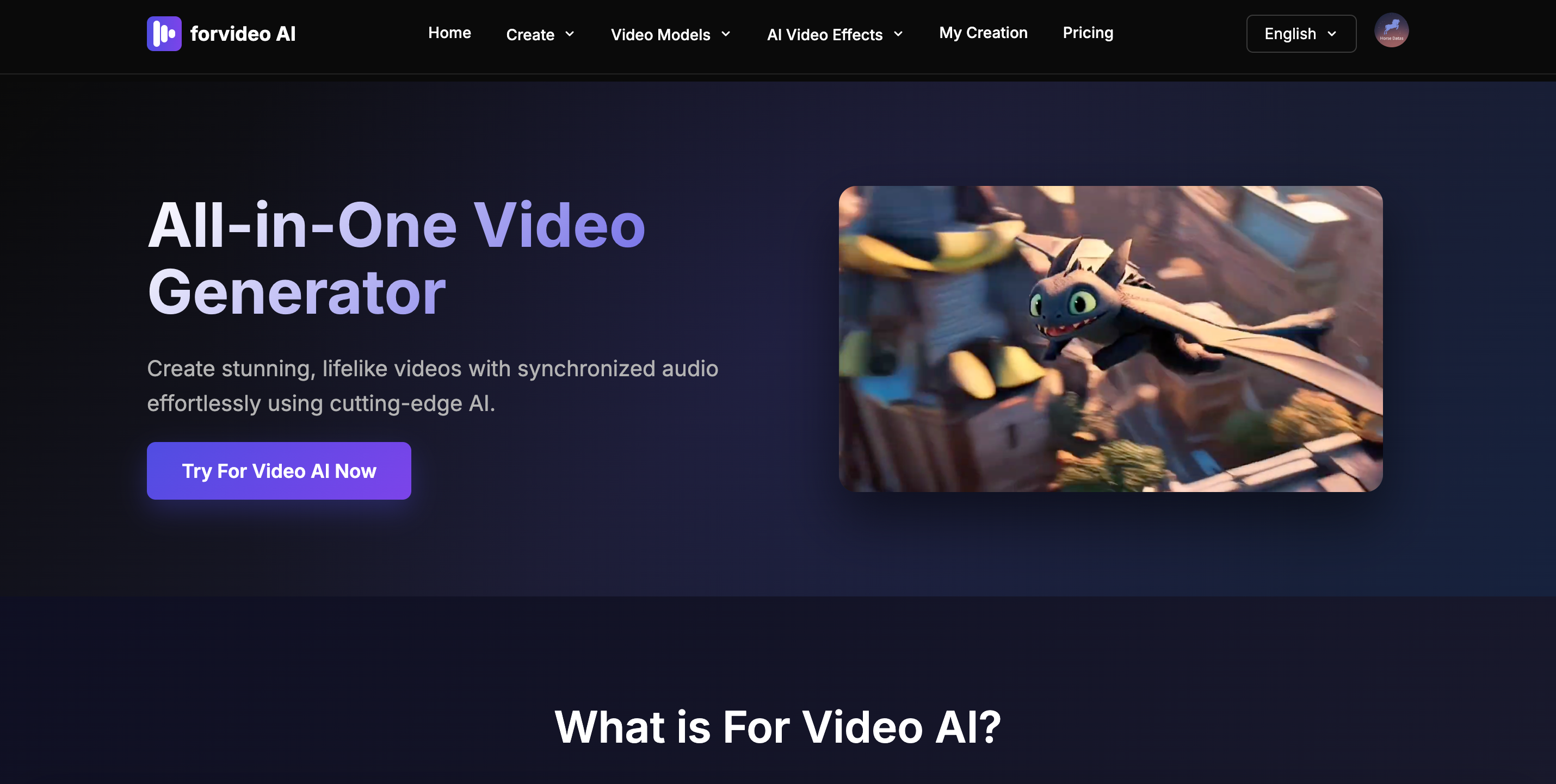 Média forvideo ai 1