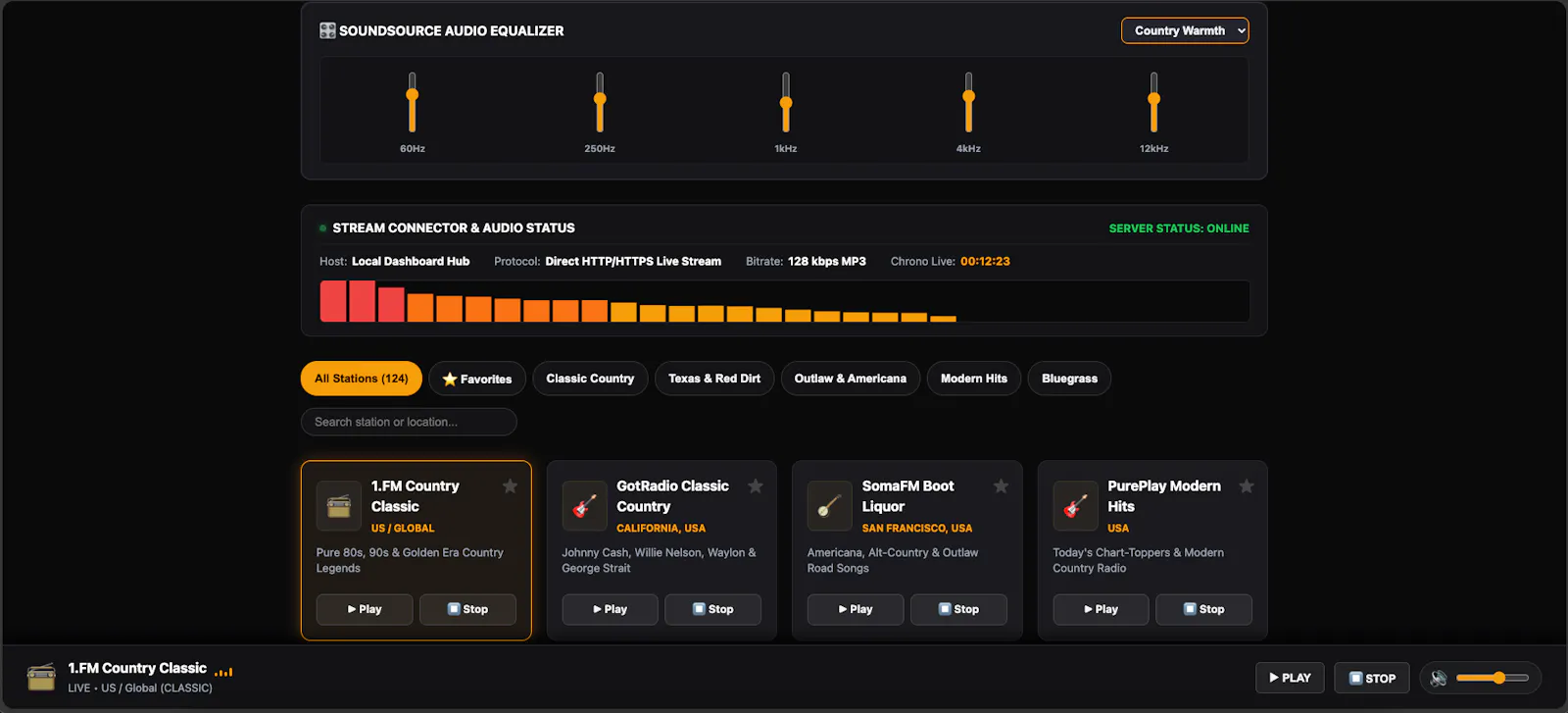 Country Radio Hub  screenshot 2