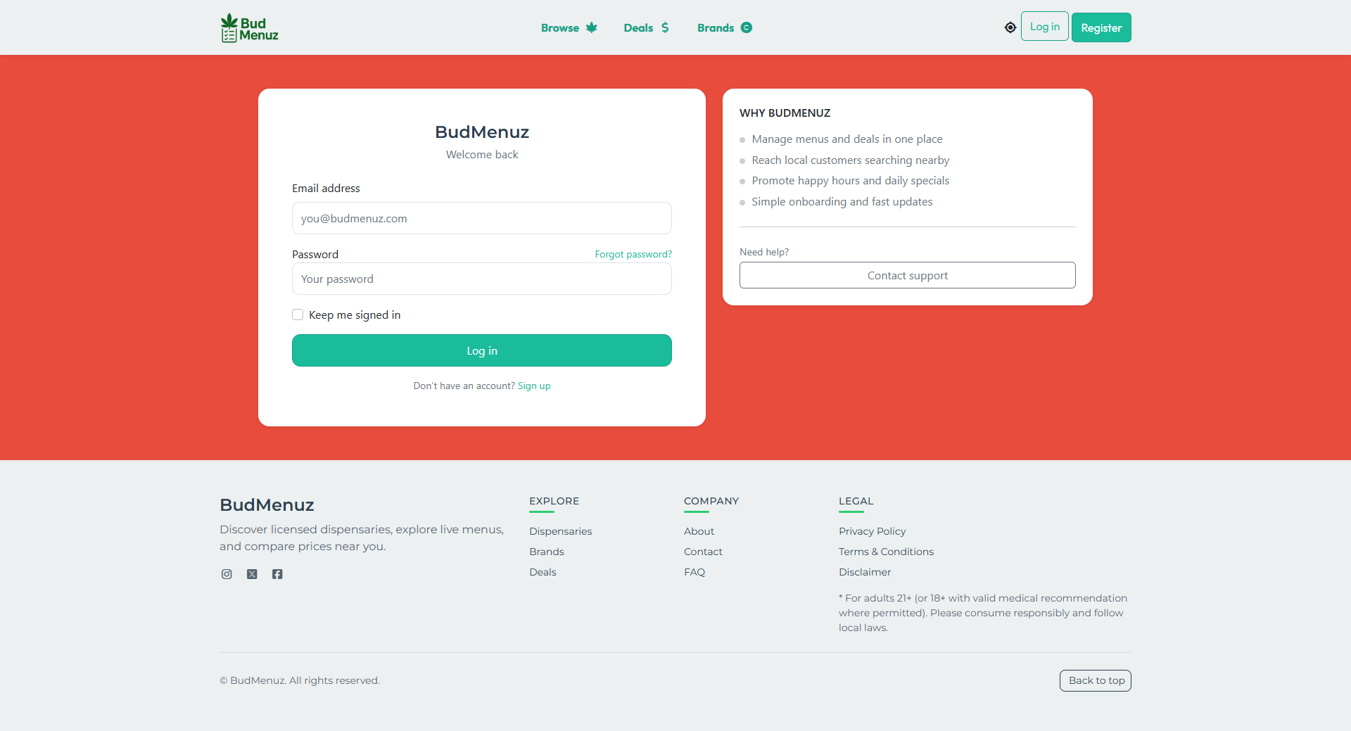 BudMenuz gallery image