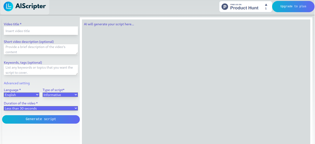 AIScripter media 4