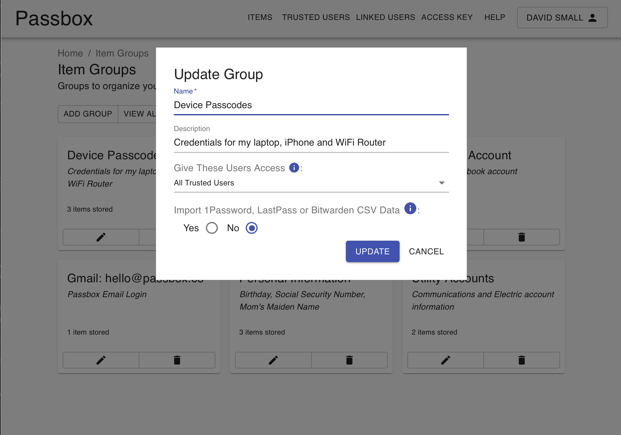 Passbox gallery image