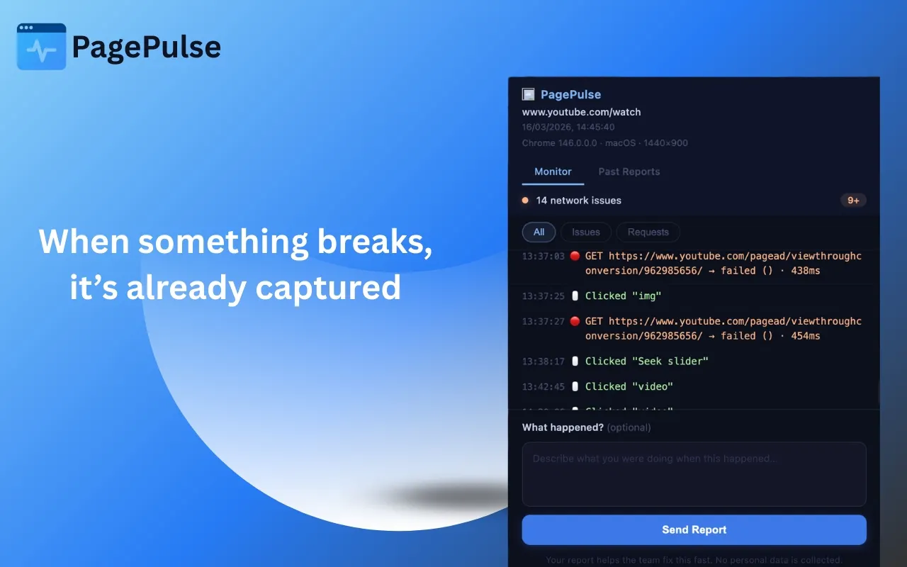 PagePulse のプロダクトバナー