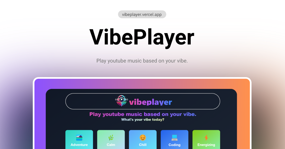 VibePlayer gallery image