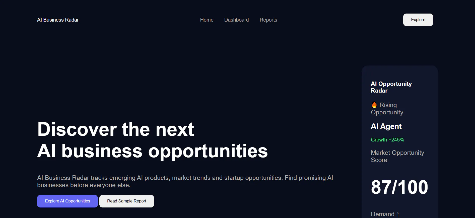 Ainexa AI Radar gallery image