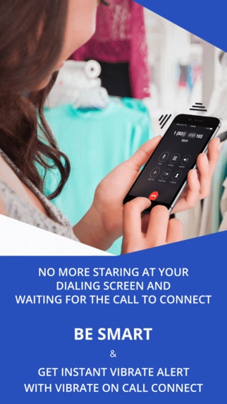 Vibrate on Call Connect