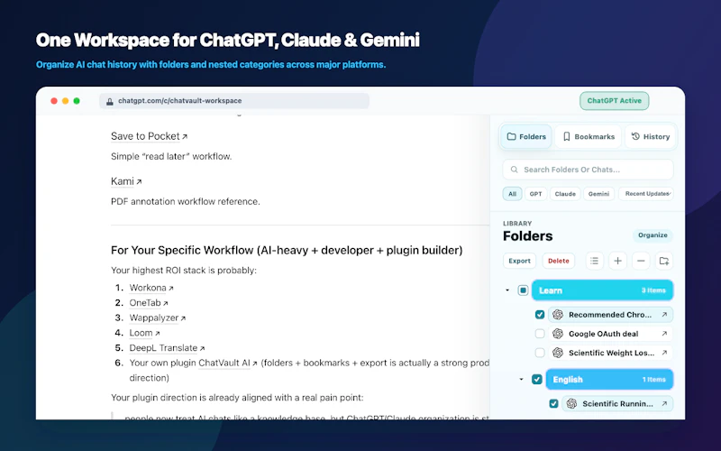 ChatVault AI screenshot 6