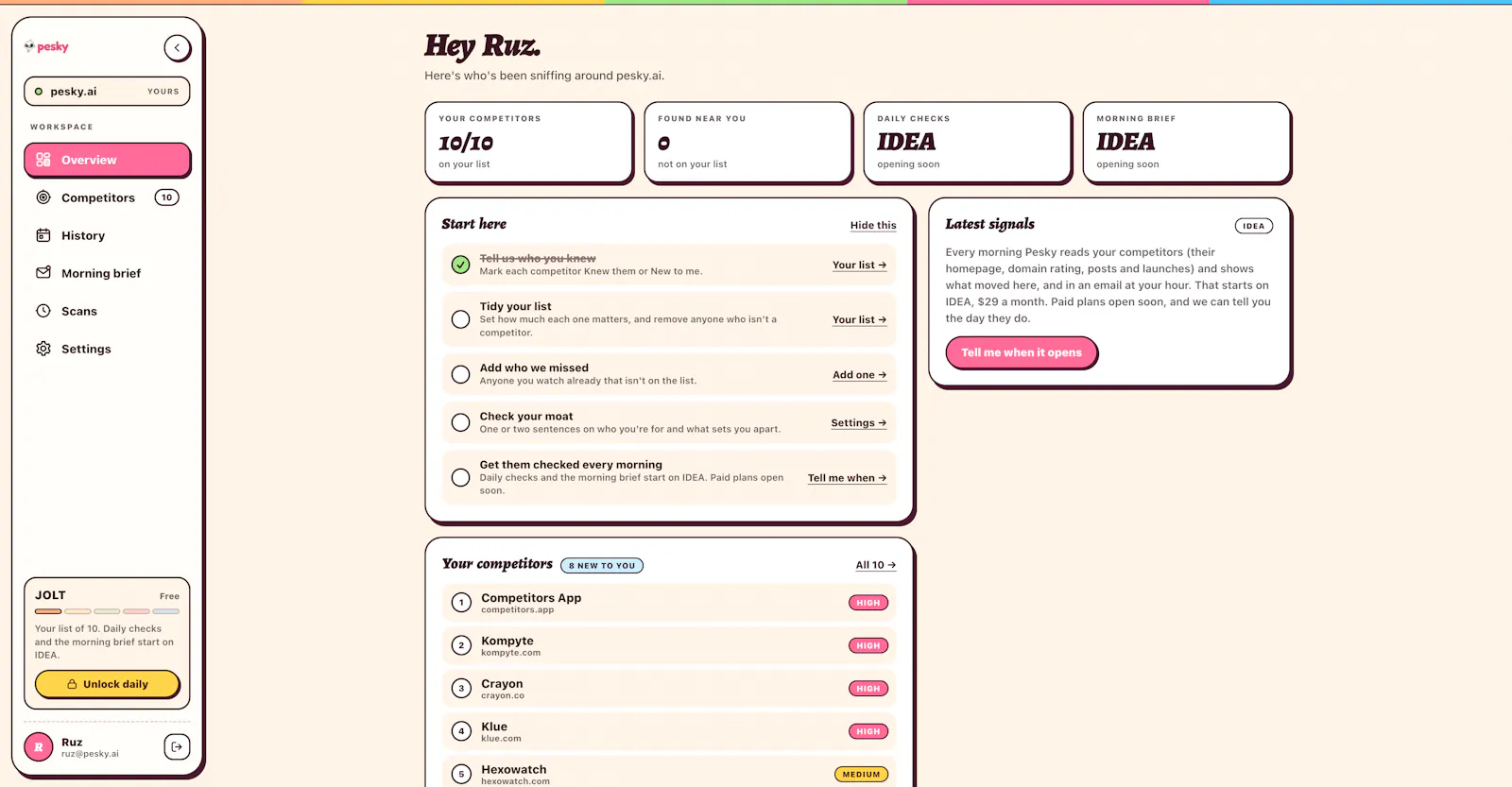 Pesky screenshot 3