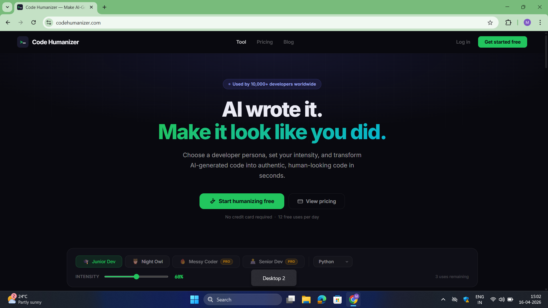Code Humanizer gallery image