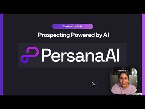 Persana AI for Prospecting