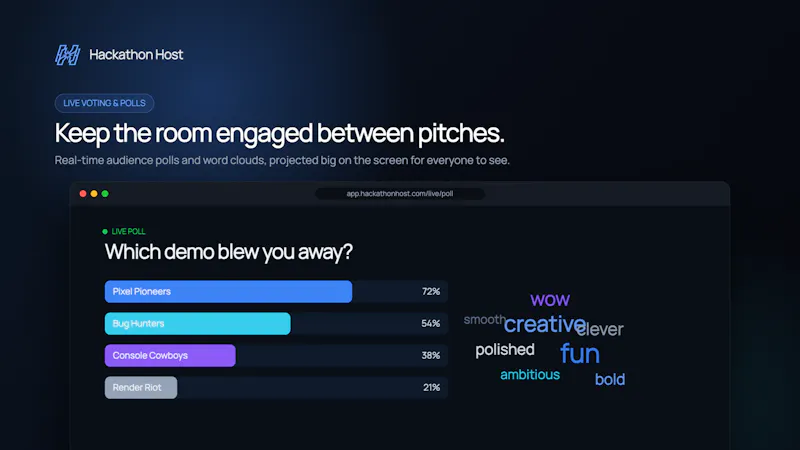 HackathonHost screenshot 5