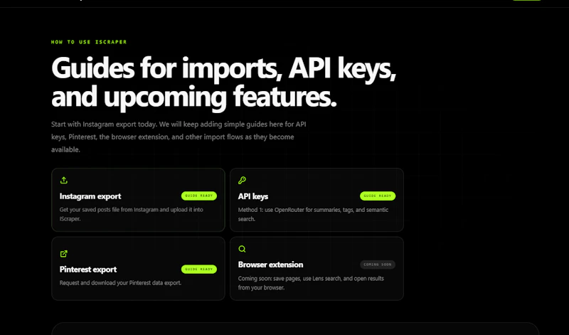 IScraper screenshot 4