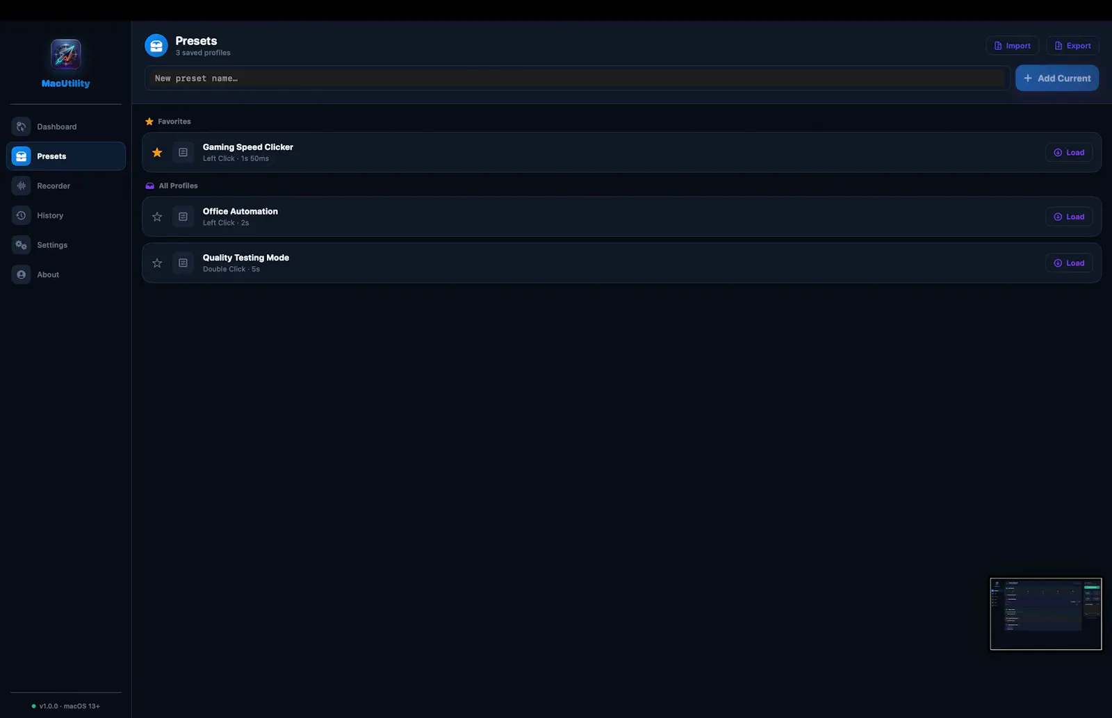 MacUtility screenshot 7