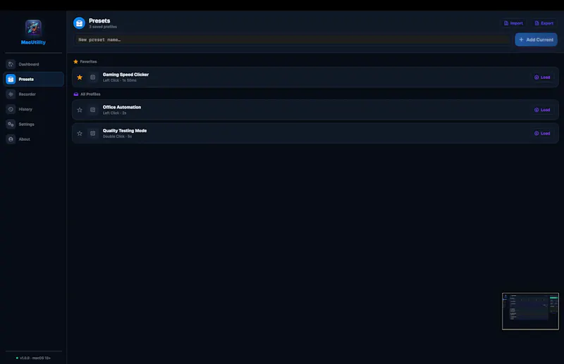 MacUtility screenshot 7