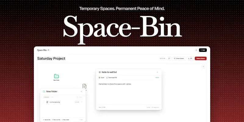 Space-Bin screenshot 2