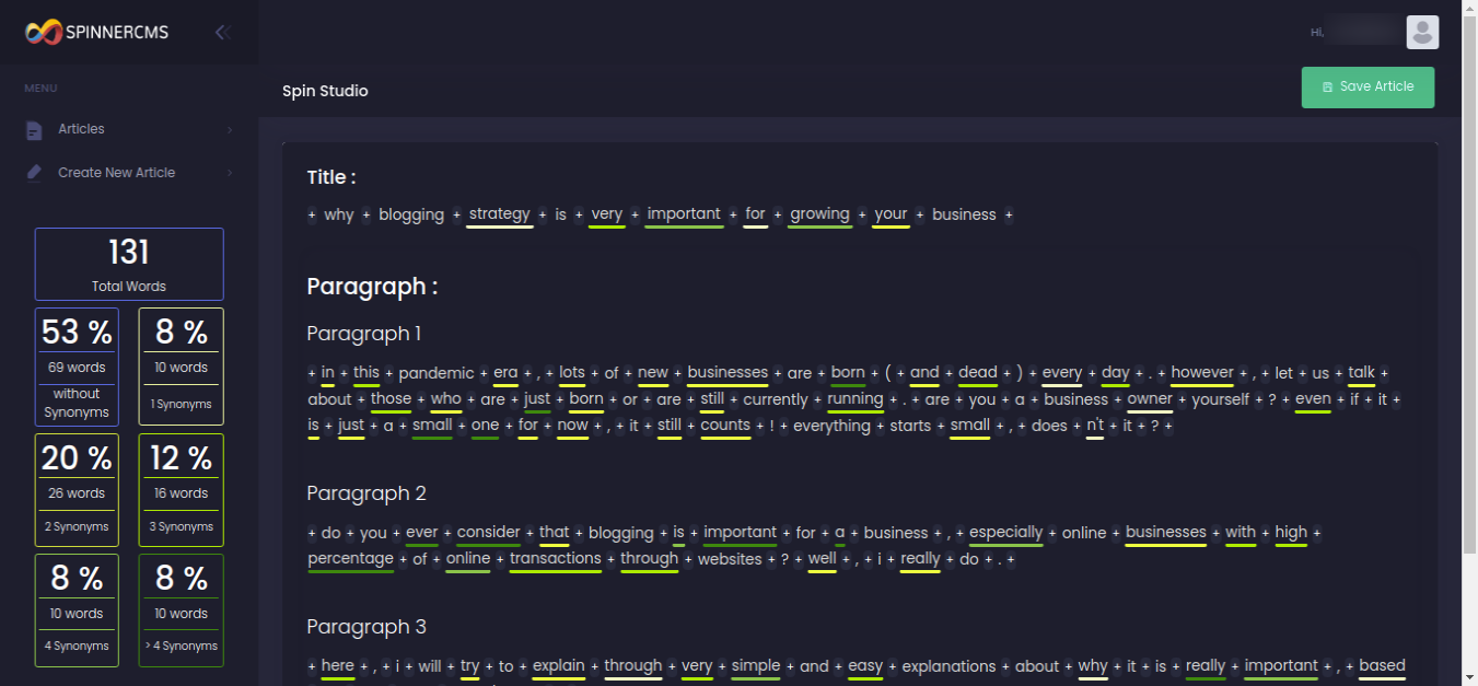 SpinnerCMS gallery image