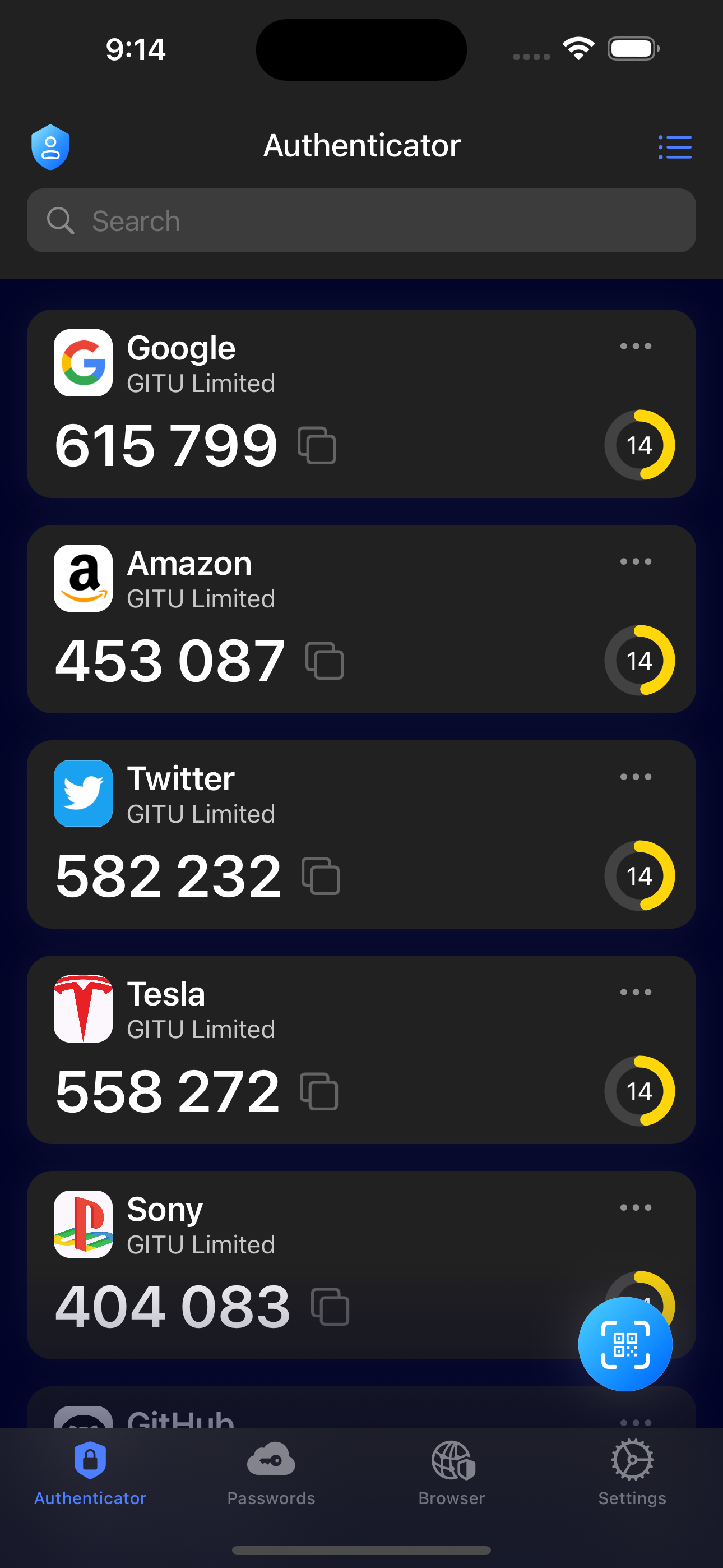 Safepass Authenticator App Medien 2