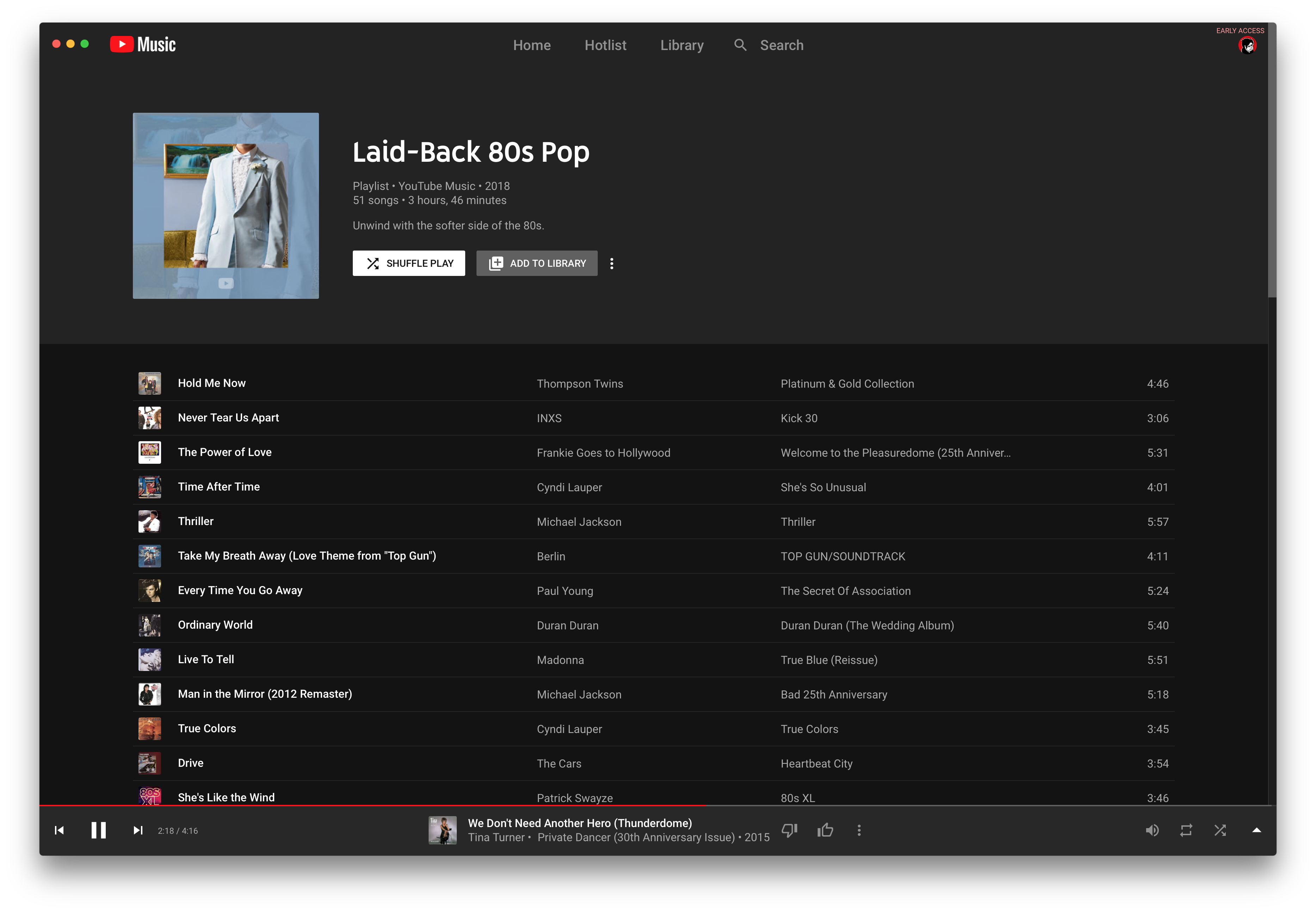 YouTube Music for Mac gallery image