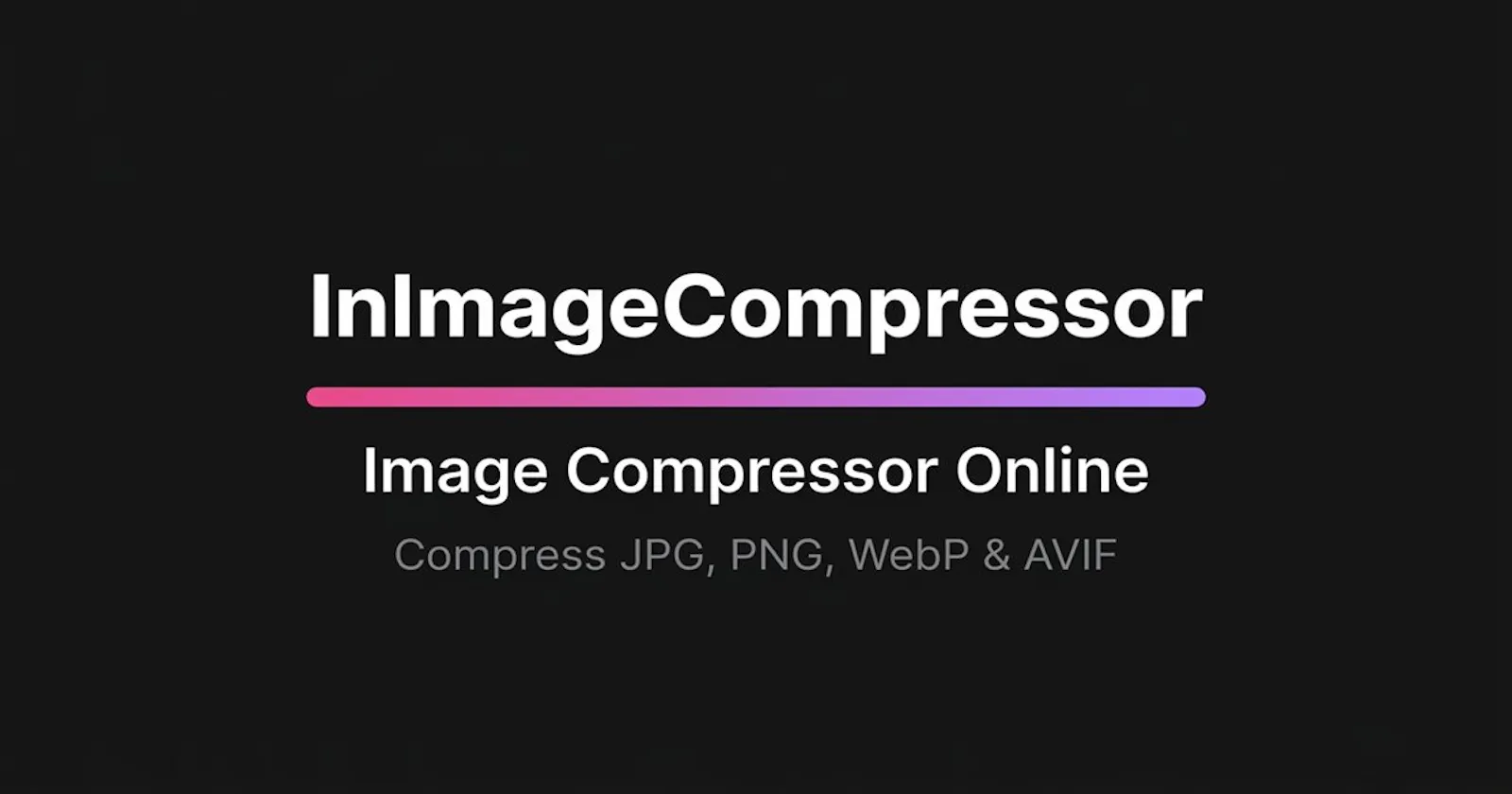 InImageCompressor screenshot 1