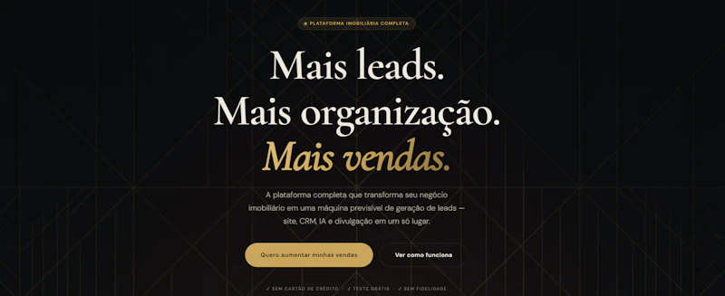 Website Imobiliário screenshot 1