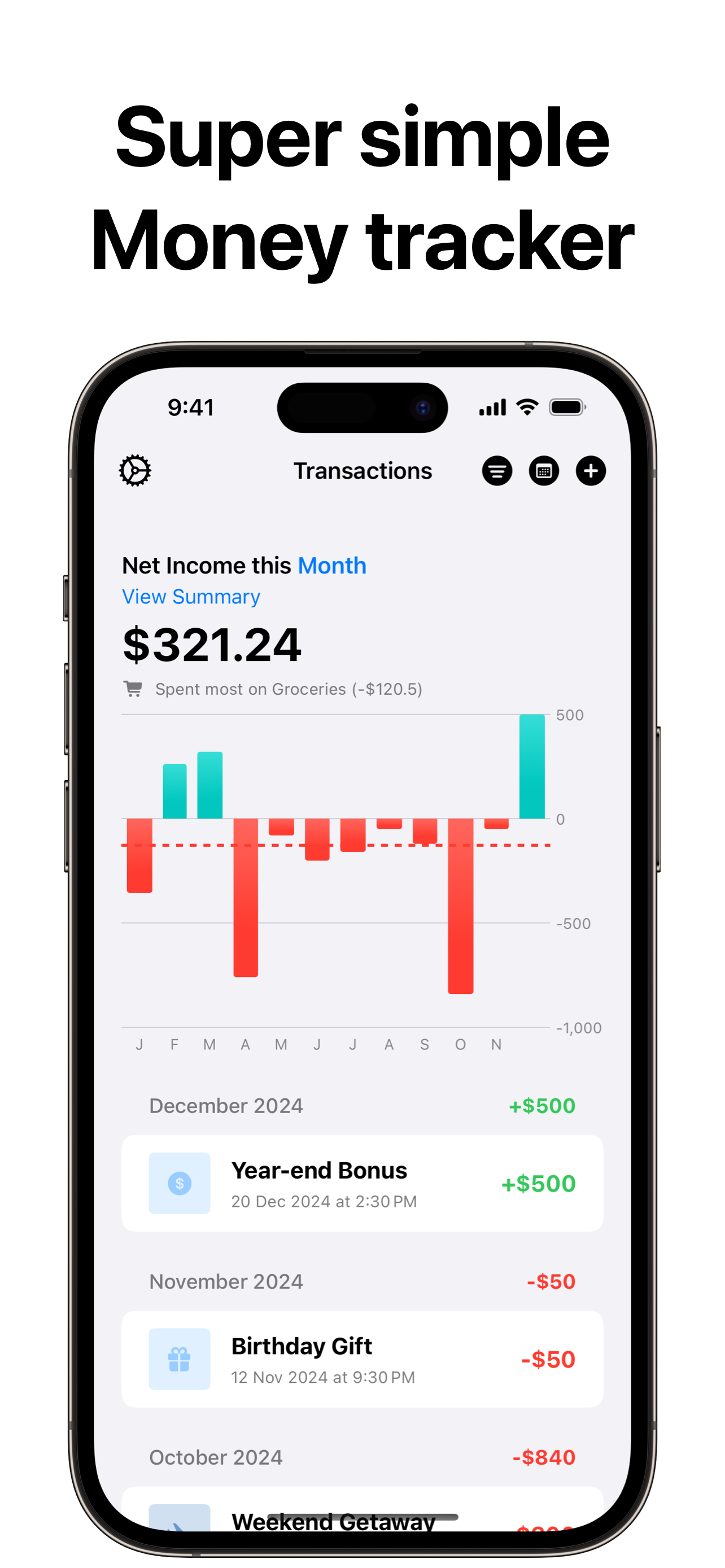 Windfall - Finance Tracker media 2