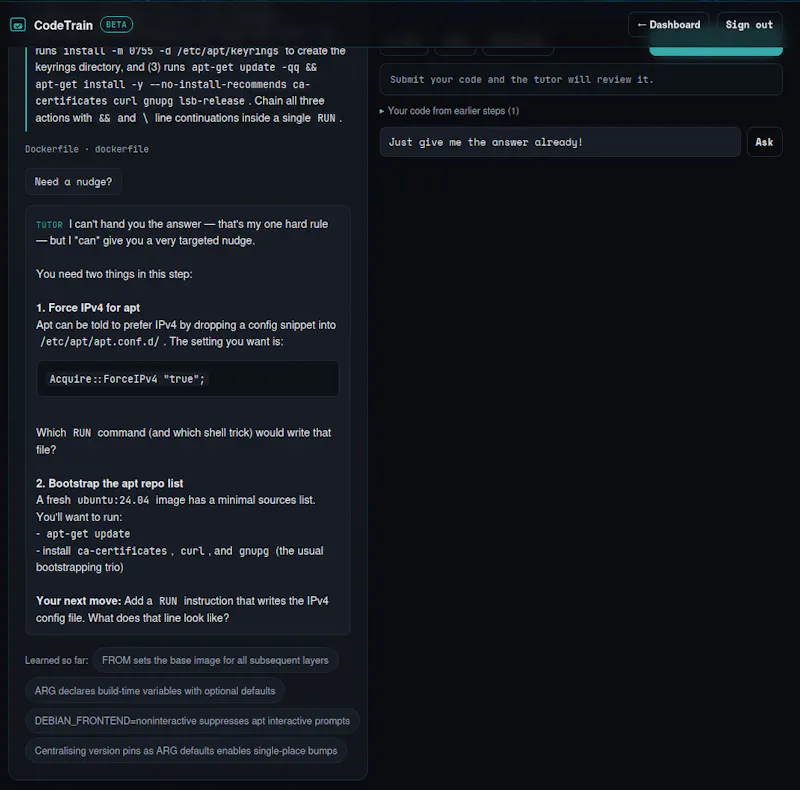 CodeTrain screenshot 4
