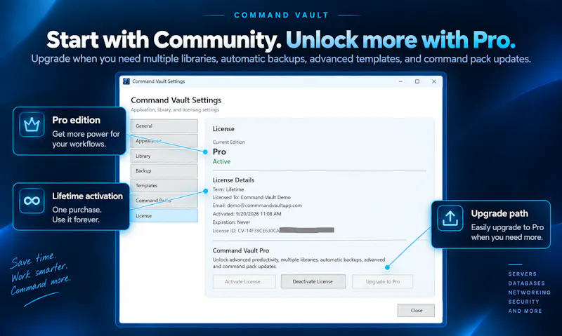 Command Vault screenshot 5