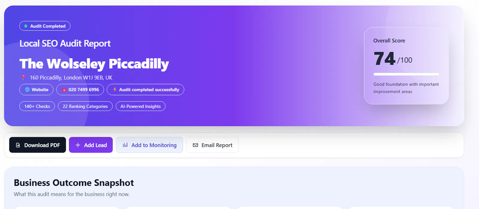 LocalAuditPro screenshot 2