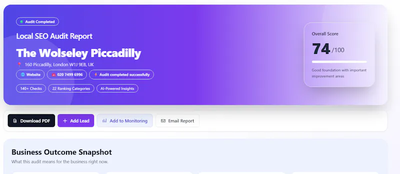 LocalAuditPro screenshot 2