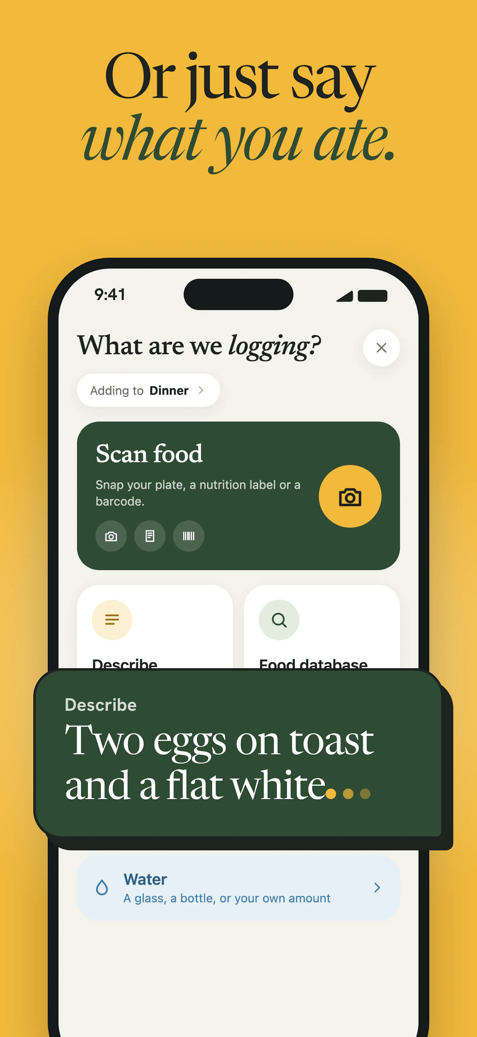 Thymi :AI Calorie tracker & Food planner screenshot 3