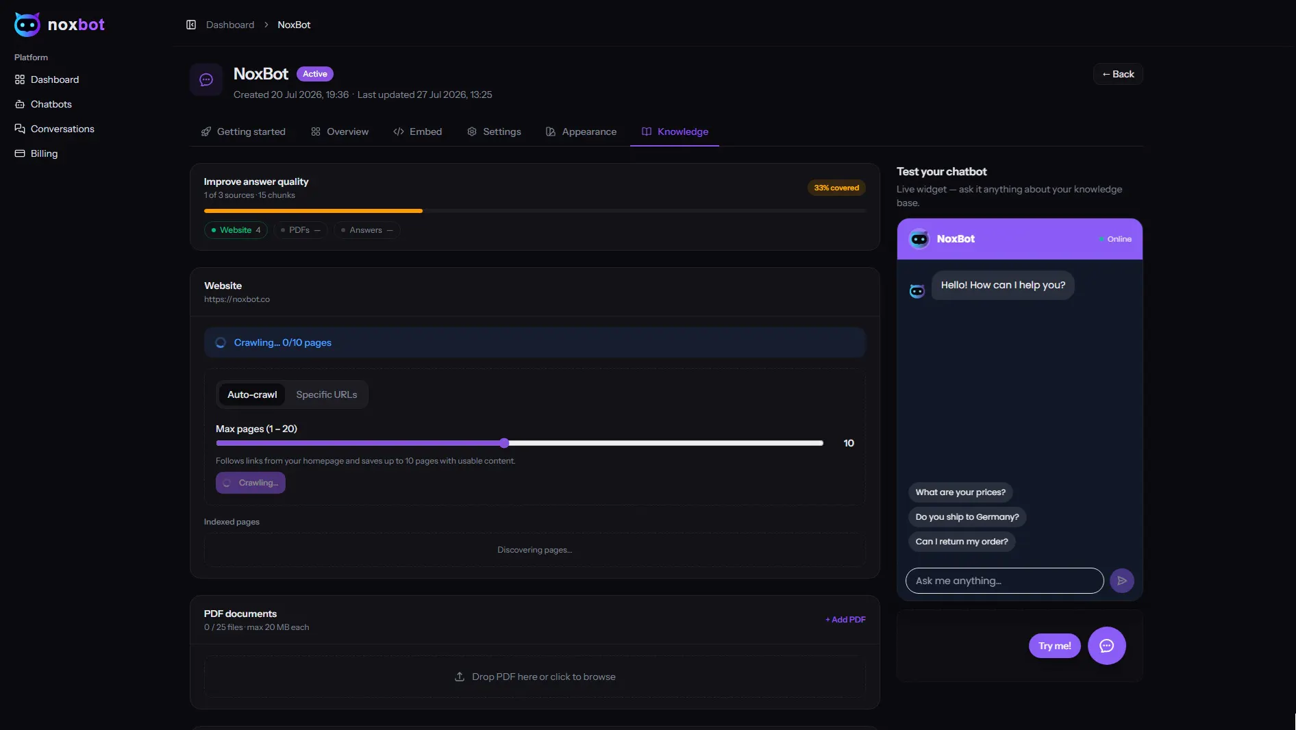 NoxBot gallery image