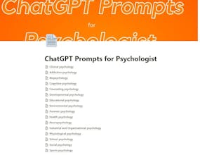 Prompts for Psychologist gallery image