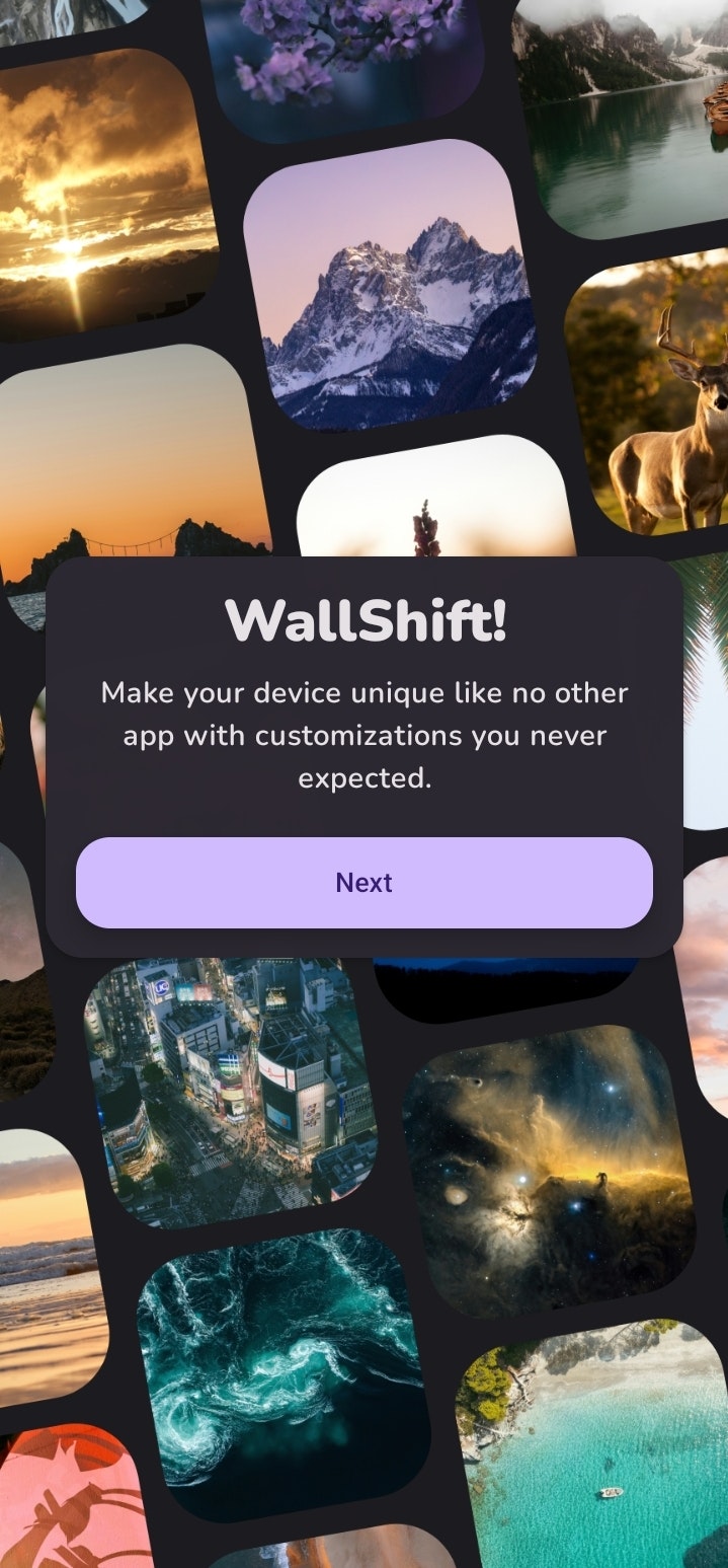 WallShift - Main product screenshot demonstrating key features and user interface