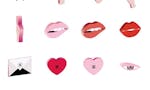 CHANEL Rouge Coco Stickers image