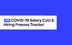 COVID-19 Salary Cuts & Hiring Freezes media 1