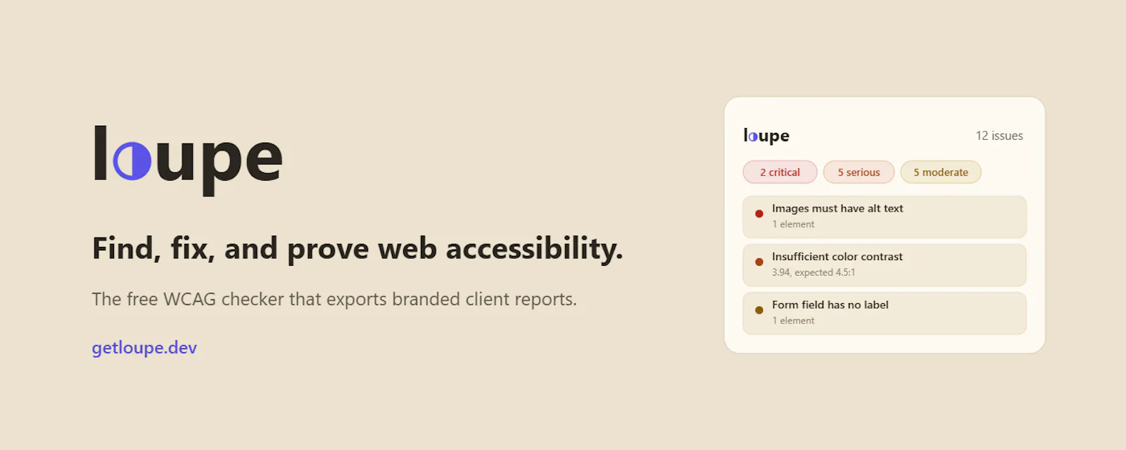 Loupe screenshot 1