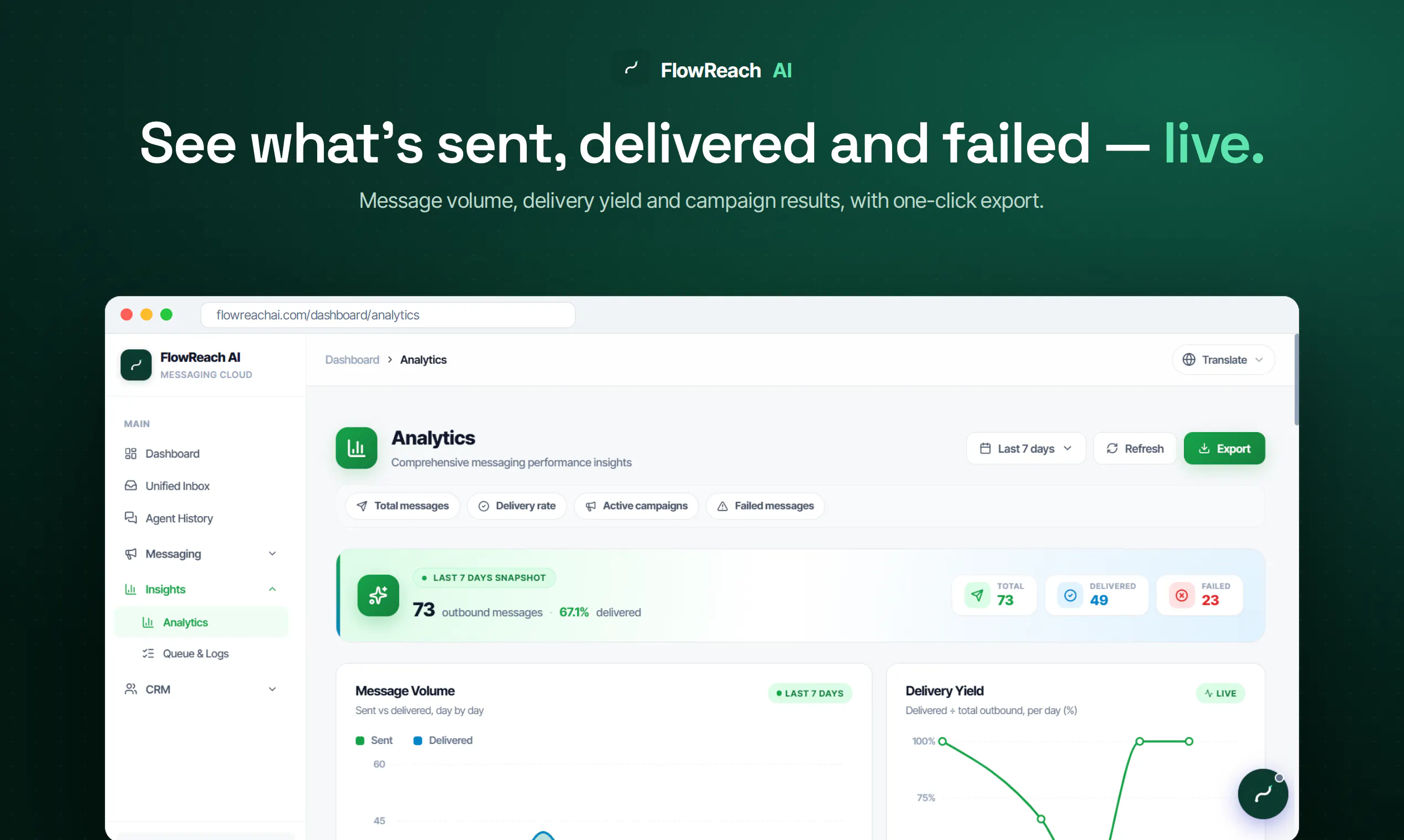 FlowReach AI gallery image